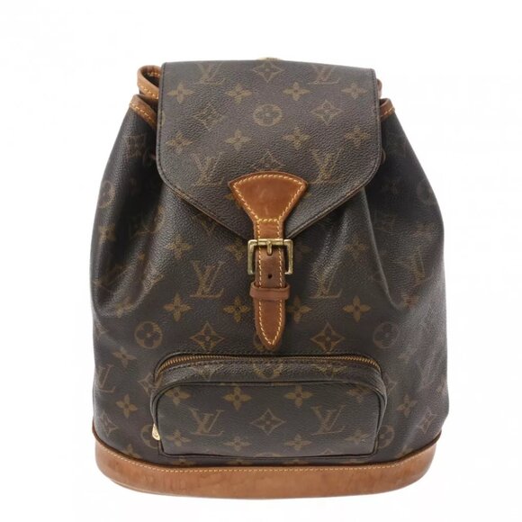 LOUIS VUITTON Monogram Montsouris MM Brown M51136 backpack - Picture 1 of 12